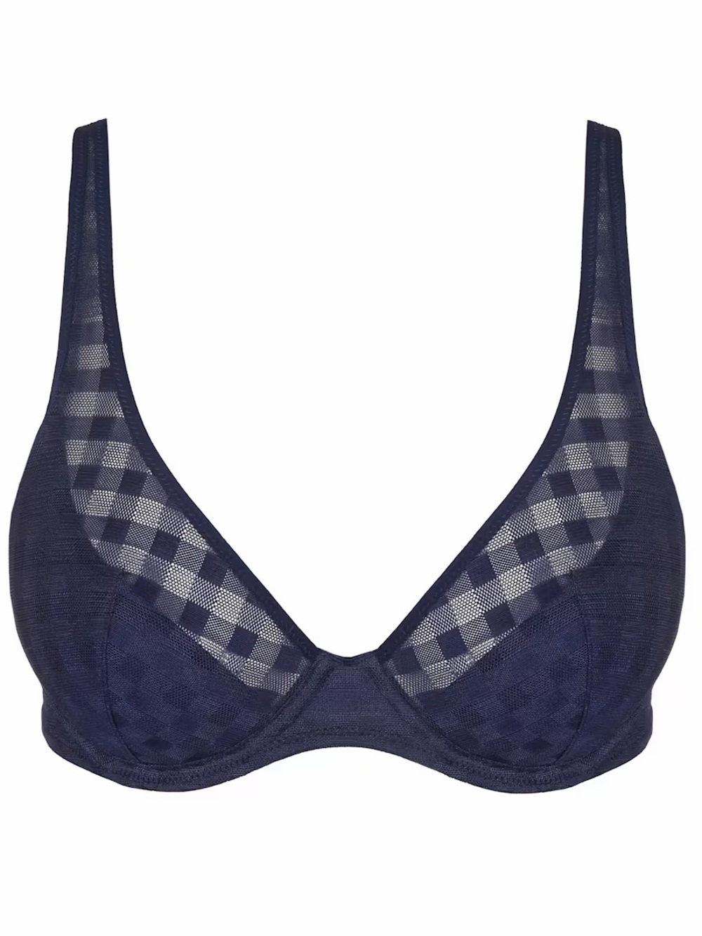 NWT Marie Jo Jereme Plunge Bra in Sapphire Blue/32D
